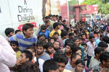 Baahubali Tickets Hungama at Theaters
